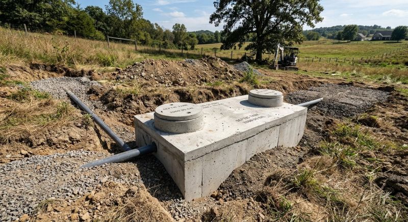 Sewage Tank Installation in Denver, CO