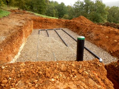 Aerobic Sewage Installation in Austin, TX